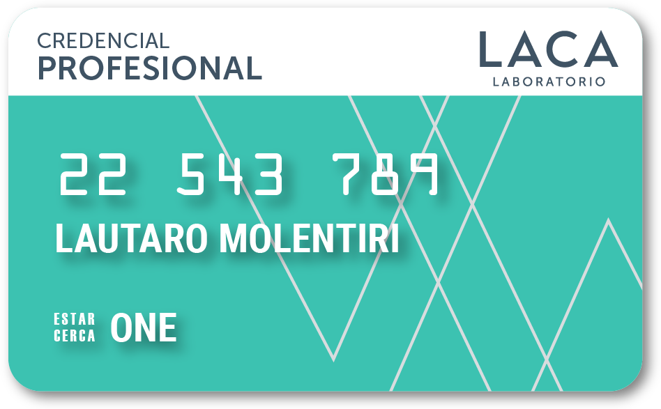 Tarjeta ONE LACA