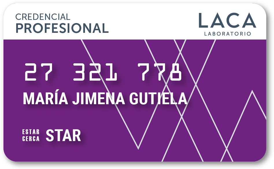 Tarjeta STAR LACA